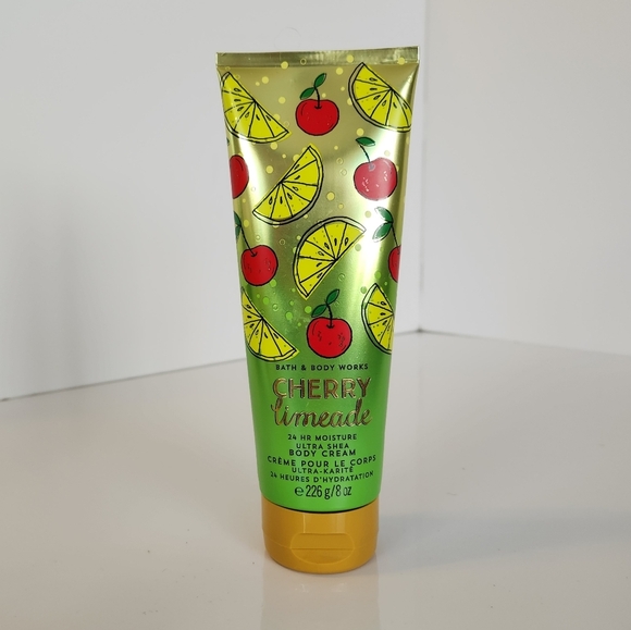 Bath and Body Works CHERRY LIMEADE Shea Body Cream Lotion 8 oz New - Picture 1 of 2